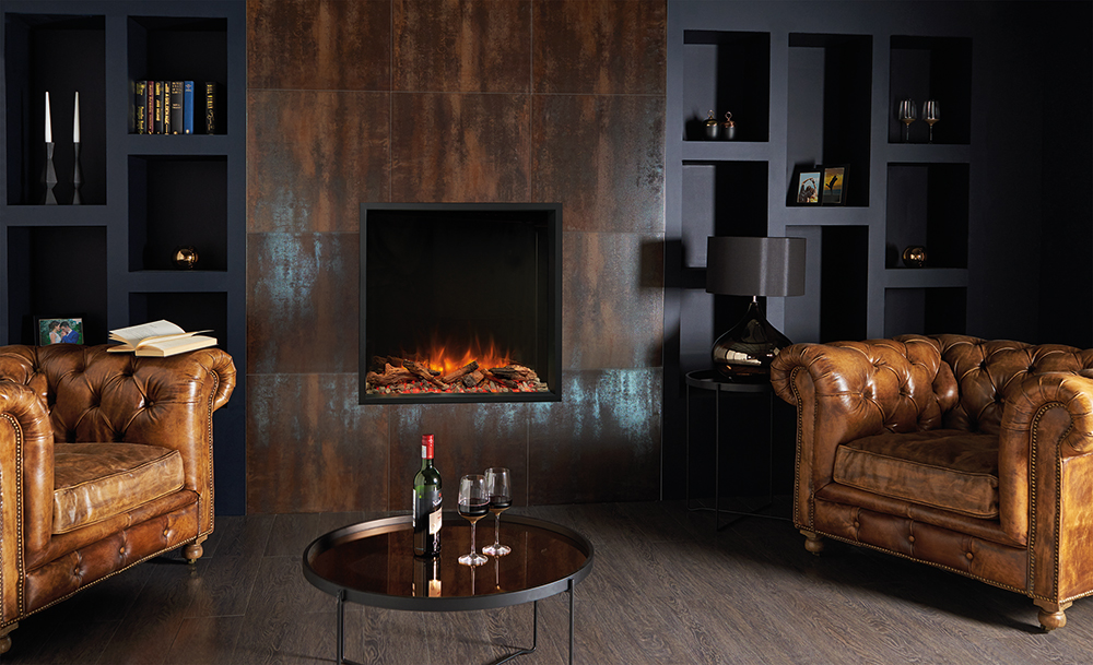 eReflex 75R Inset with Log Pebble Fuel Effects