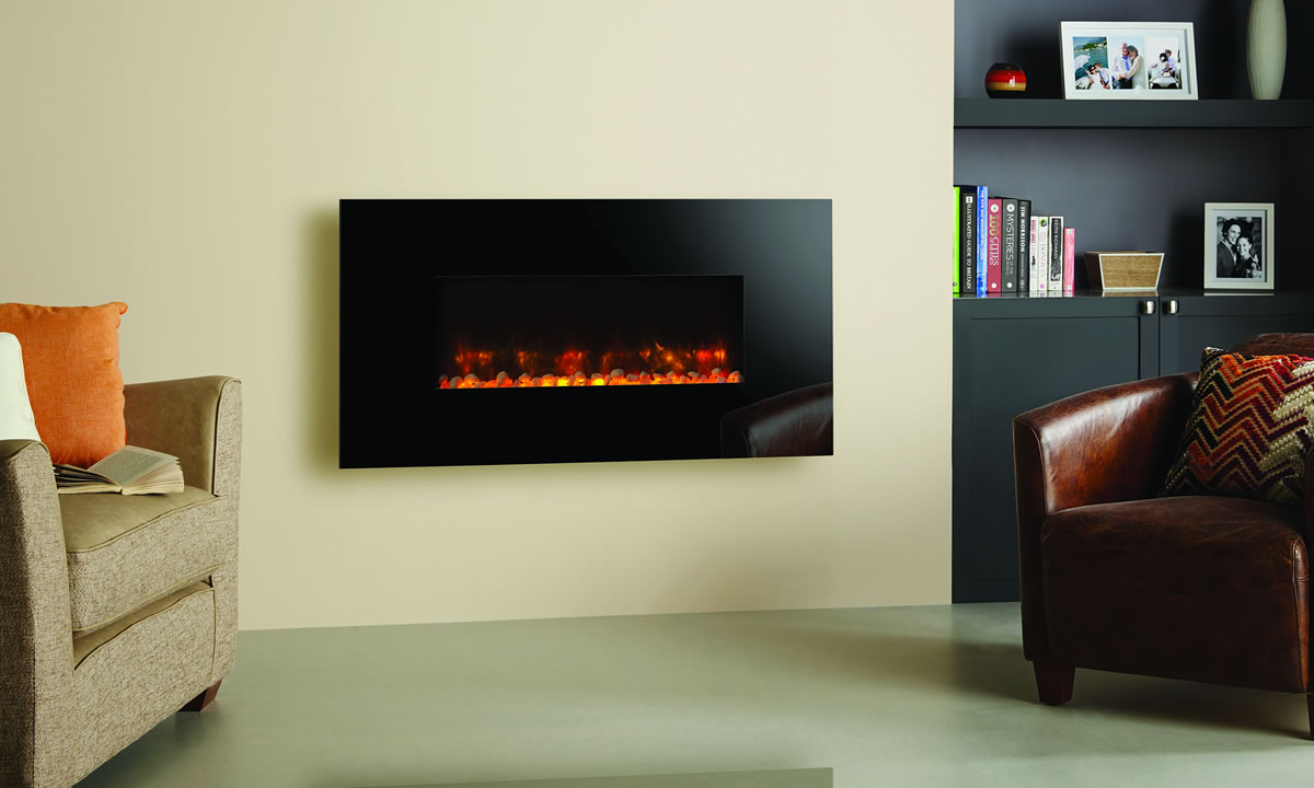 Radiance 80W Black glass – Electric